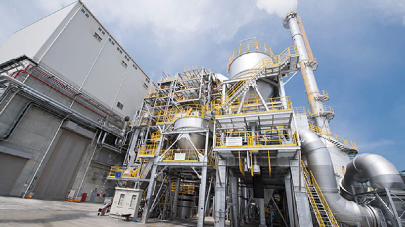 2021年　バイオマスボイラ自家発電設備